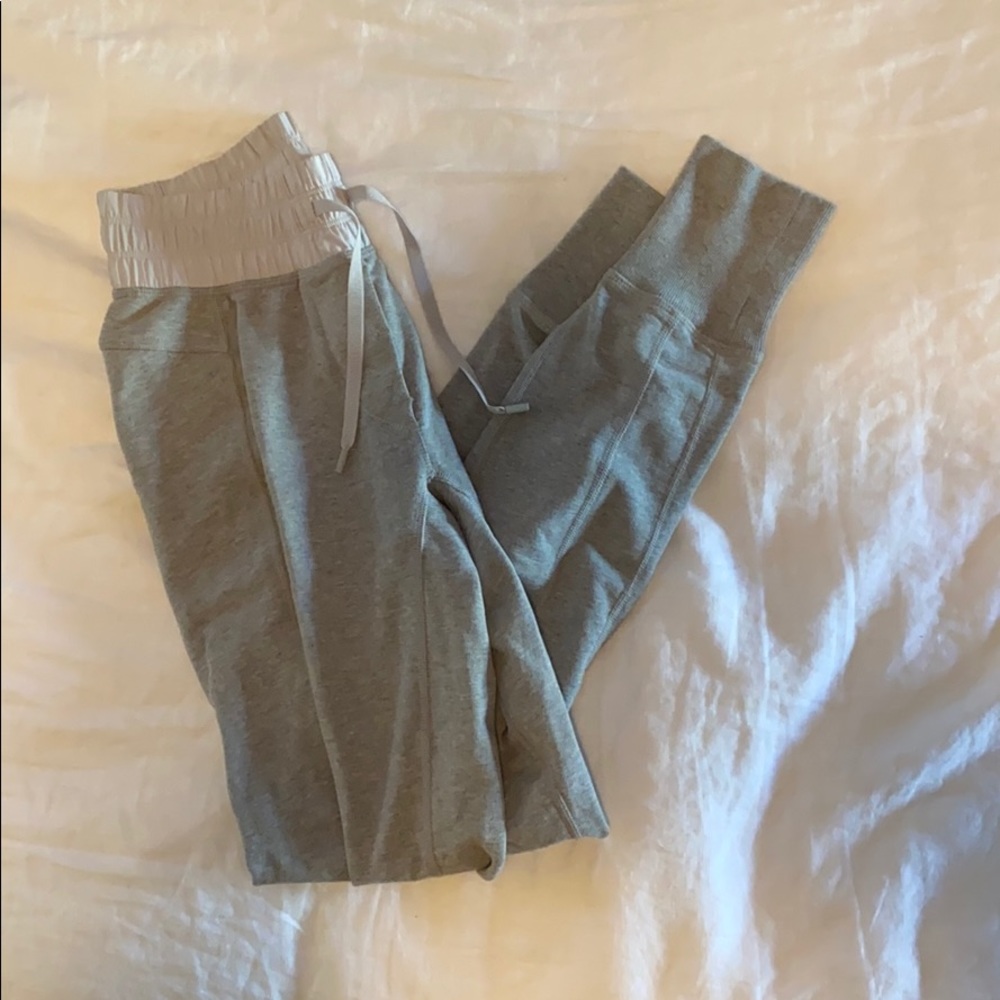 Lululemon Heathered Joggers Grey